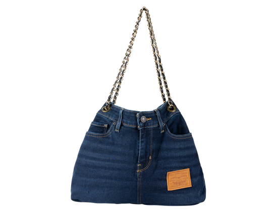 Double Trouble Bag in Dark Blue (10307)