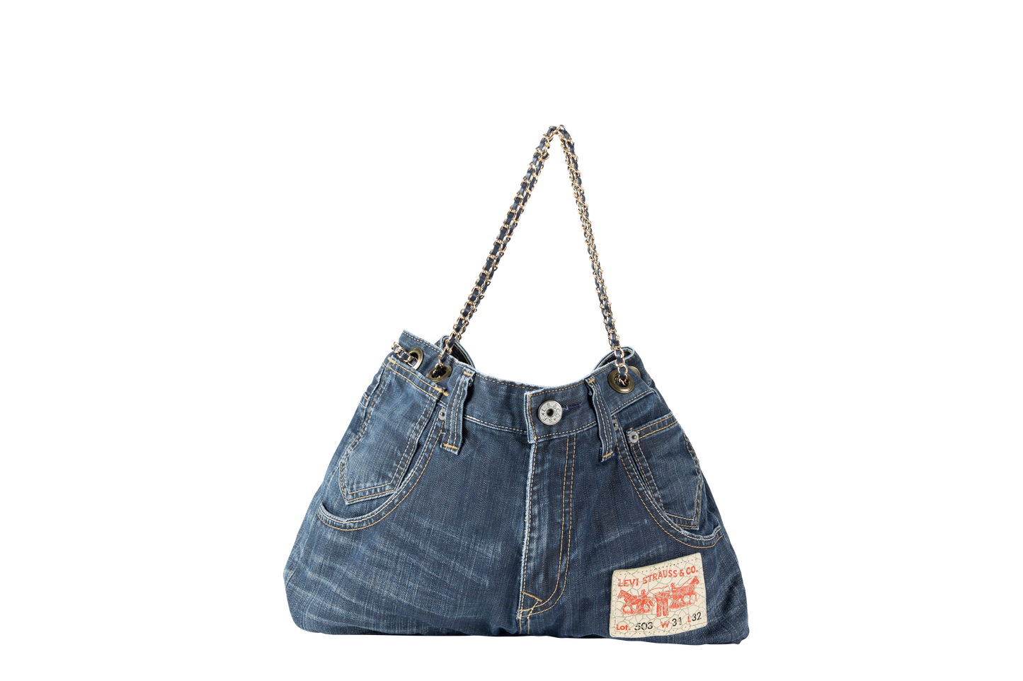 Double Trouble Bag in Dark Blue (10103)